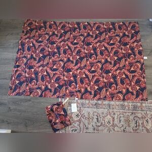 A.L.C Serra Serong Printed Cotton & Silk Blend Cover Up NWT